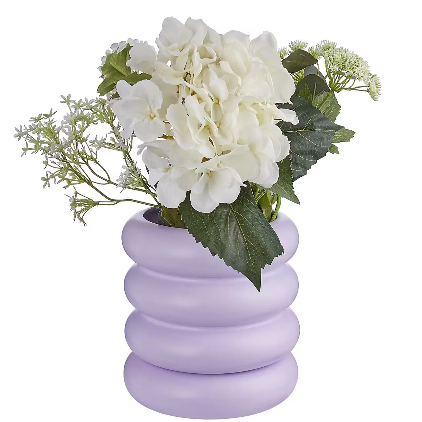 Butlers HOOP Blumenübertopf 4er-Set- Blumentöpfe & Übertöpfe