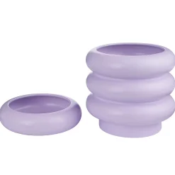 Butlers HOOP Blumenübertopf 4er-Set- Blumentöpfe & Übertöpfe