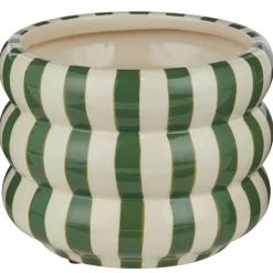 Butlers HOOP Blumentopf Streifen- Blumentöpfe & Übertöpfe
