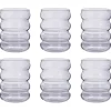 Butlers HOOP Trinkglas 6er-Set- Wassergläser