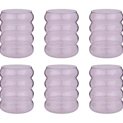 Butlers HOOP Trinkglas 6er-Set- Wassergläser