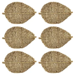 Butlers LEAF Platzset 6er-Set- Tischläufer