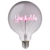 Butlers LED-Glühlampe BRIGHT LIGHT You & Me- Led-Leuchtmittel