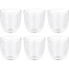 Butlers LINEE Trinkglas 6er-Set- Wassergläser