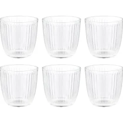 Butlers LINEE Trinkglas 6er-Set- Wassergläser