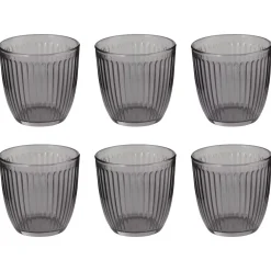 Butlers LINEE Trinkglas 6er-Set- Wassergläser