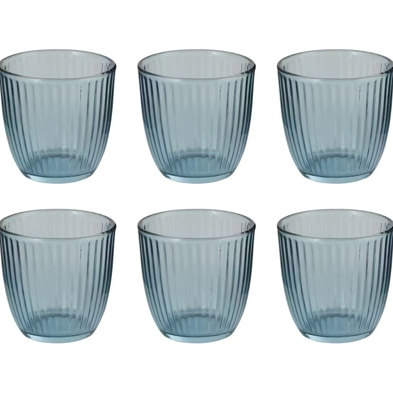 Butlers LINEE Trinkglas 6er-Set- Wassergläser