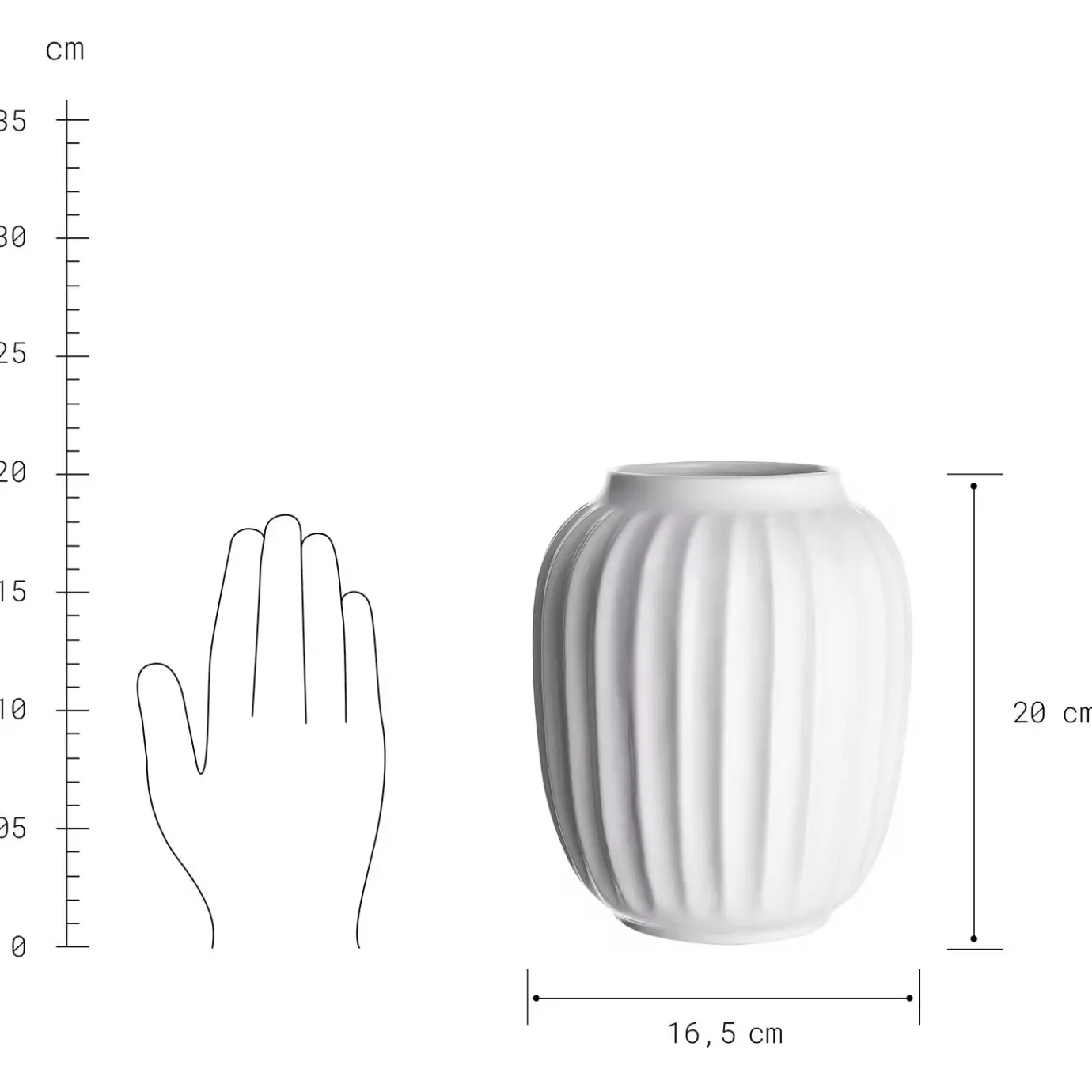 Butlers LIV Vase- Vasen