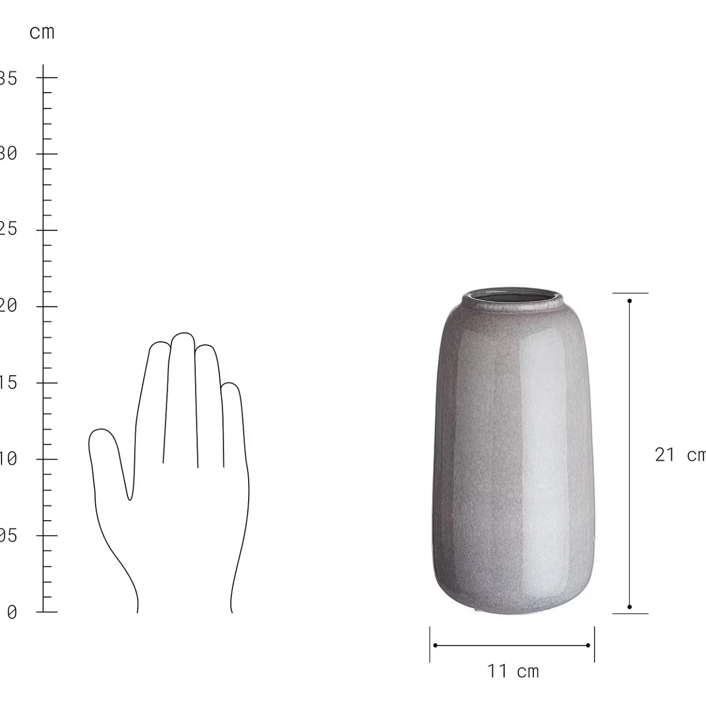 Butlers LOU Vase- Vasen