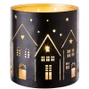 Butlers LUMINOUS Windlicht Häuser- Windlichter|Kerzenhalter & Kerzenständer