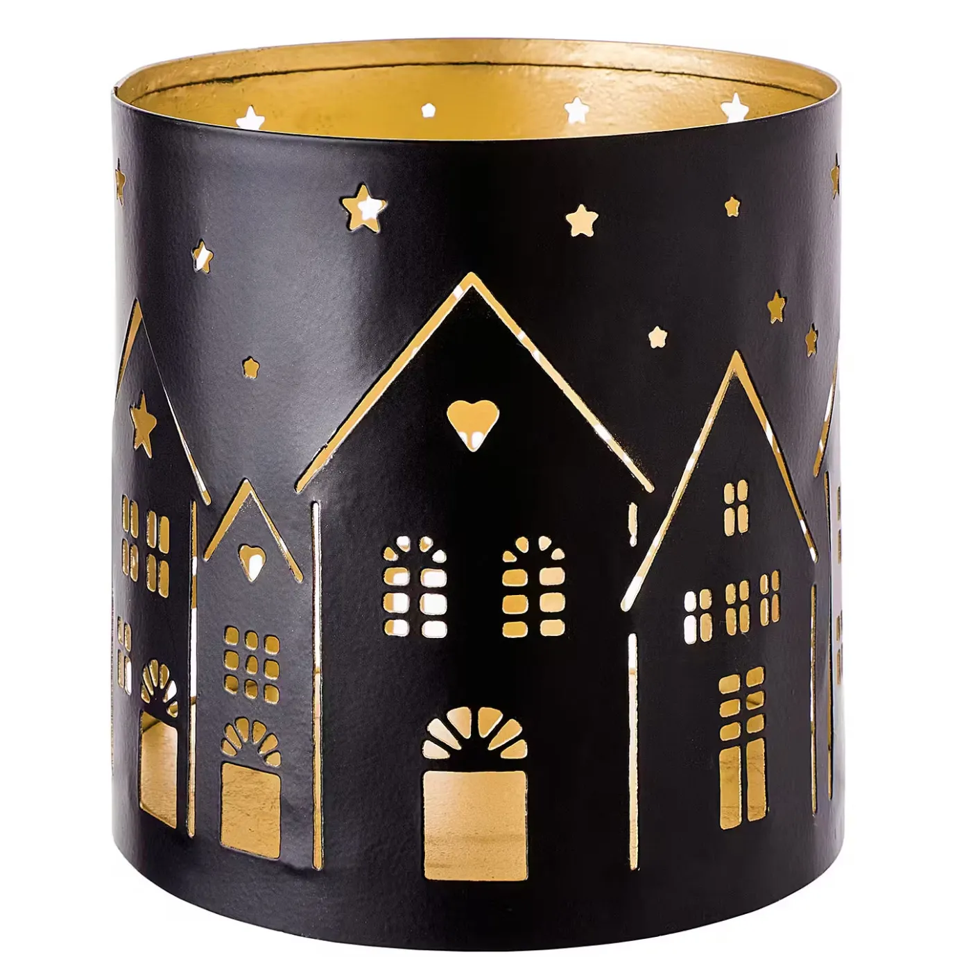 Butlers LUMINOUS Windlicht Häuser- Windlichter|Kerzenhalter & Kerzenständer