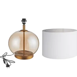 Butlers MADAME VERRE XL Tischleuchte- Tischlampen
