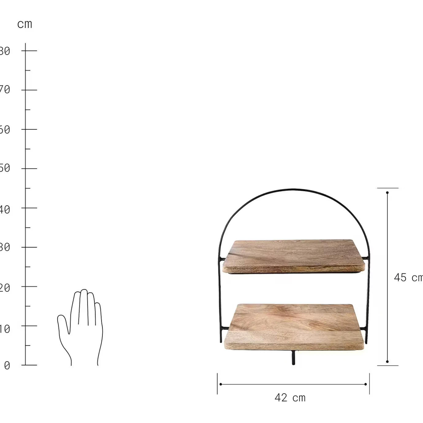 Butlers MANGO DAYS Etagere- Servierplatten & Etageren