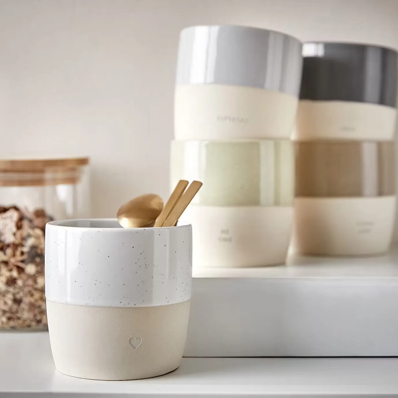 Butlers ME TIME Tasse Herz 6er-Set- Tassen & Becher