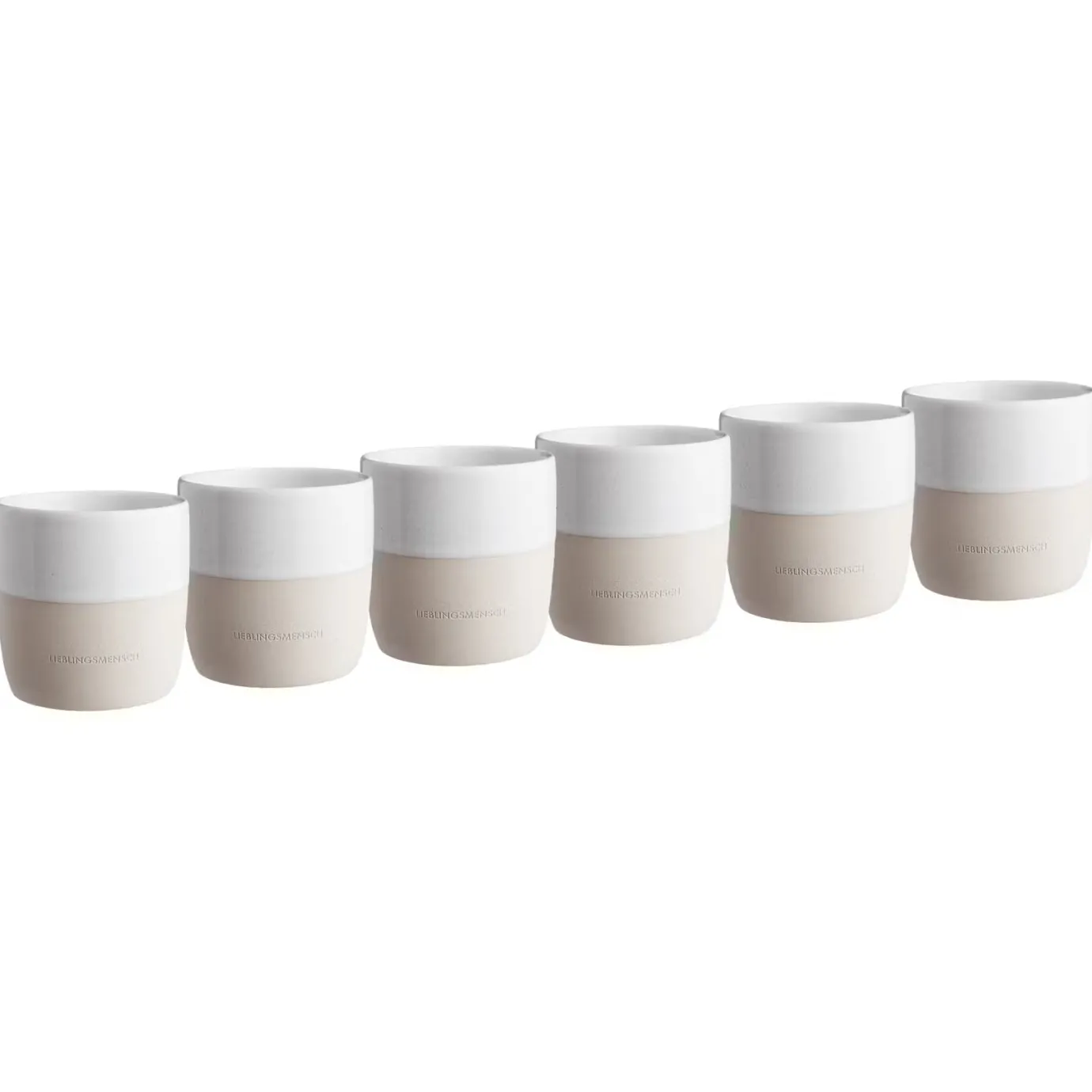 Butlers ME TIME Tasse Lieblingsmensch 6er-Set- Tassen & Becher