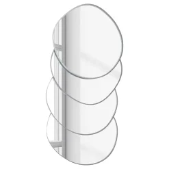 Butlers MIRROR Spiegeluntersetzer 4er-Set- Untersetzer