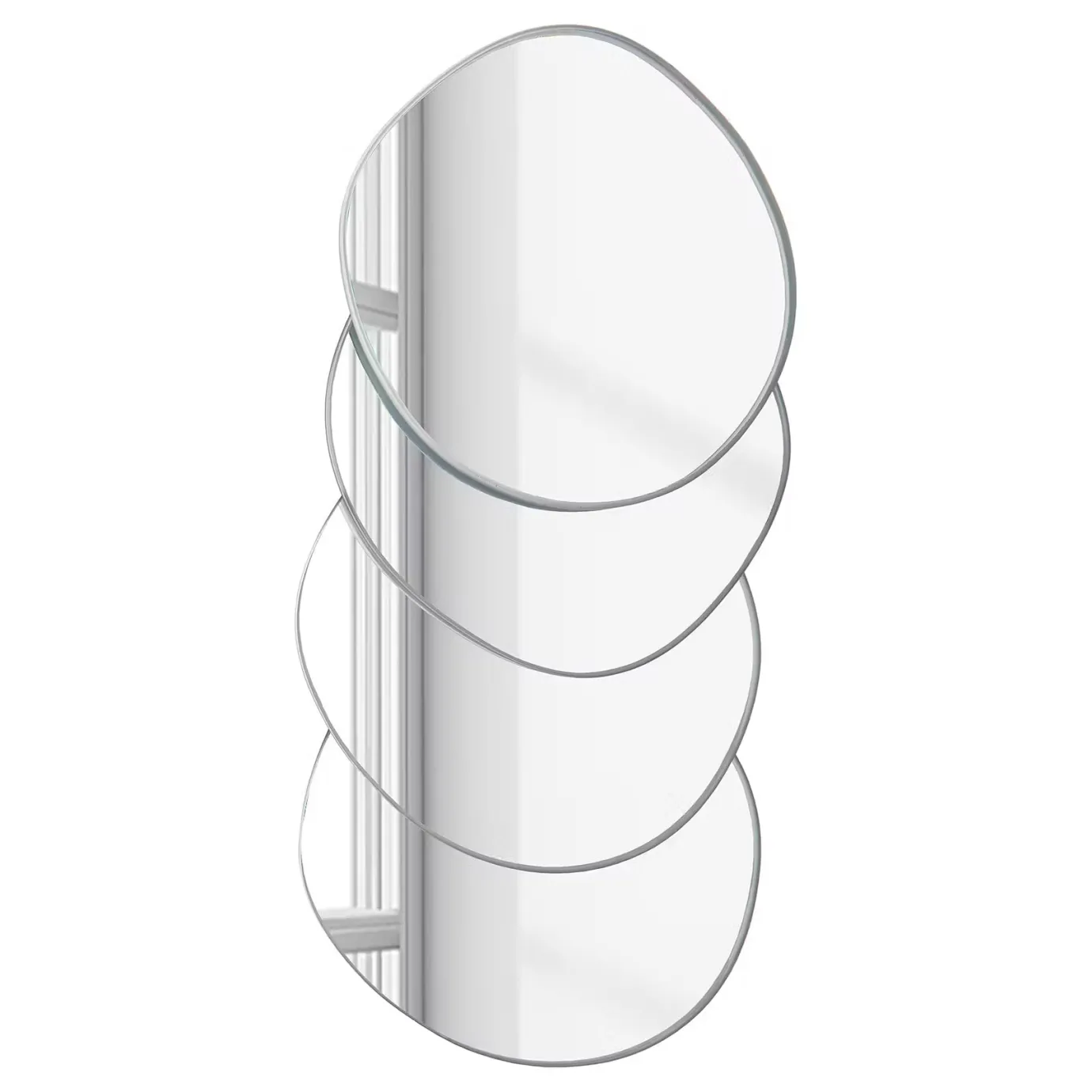 Butlers MIRROR Spiegeluntersetzer 4er-Set- Untersetzer