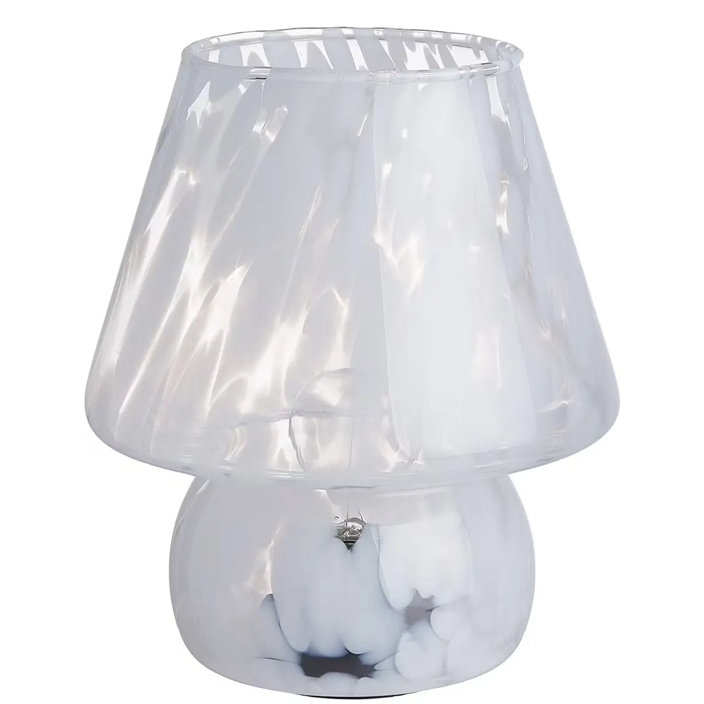 Butlers MISS MARBLE LED-Leuchte- Tischlampen