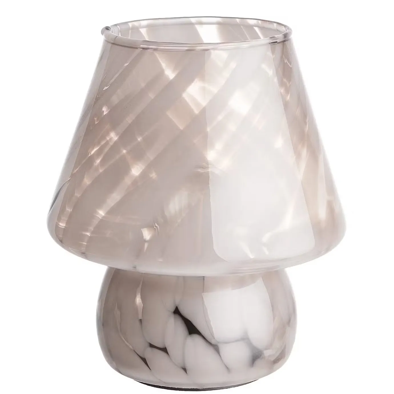 Butlers MISS MARBLE LED-Leuchte- Tischlampen