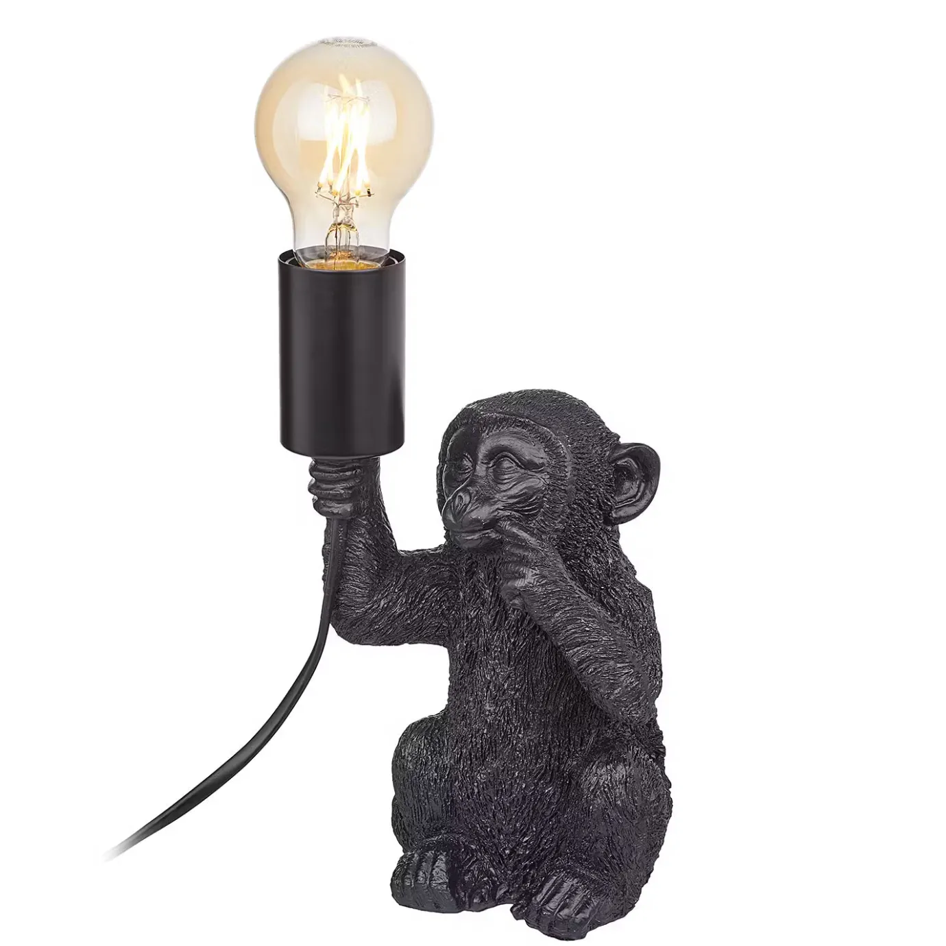 Butlers MONKEY TOWN Affe Tischleuchte- Tischlampen