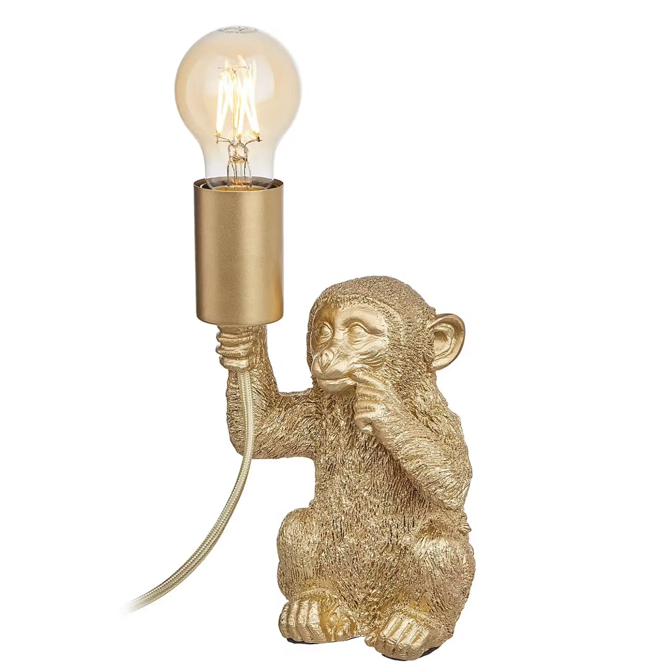 Butlers MONKEY TOWN Affe Tischleuchte- Tischlampen
