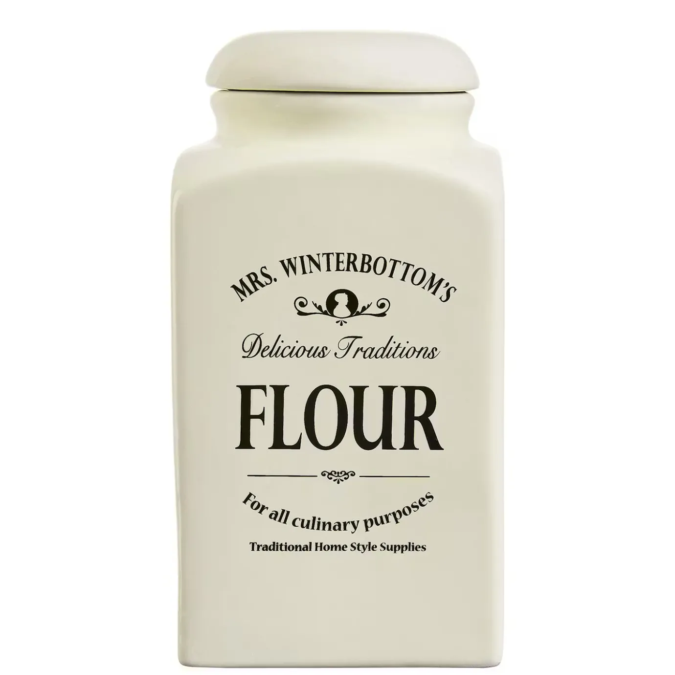 Butlers MRS. WINTERBOTTOM'S Mehldose 2er-Set- Aufbewahrungsgläser