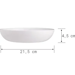 Butlers NATIVE Tiefer Teller 4er-Set- Teller