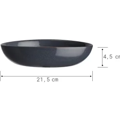 Butlers NATIVE Tiefer Teller 4er-Set- Teller