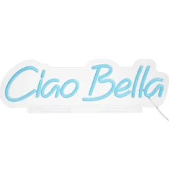 Butlers NEON VIBES LED-Leuchte Ciao Bella- Tischlampen