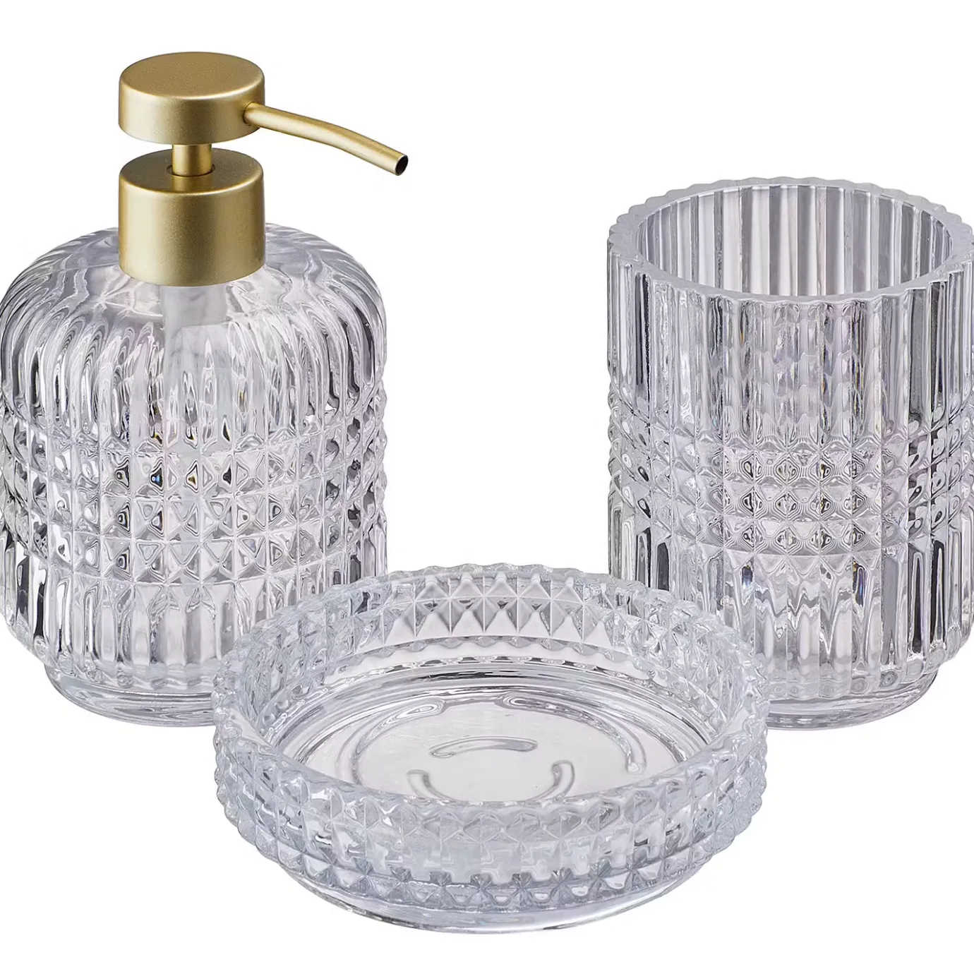 Butlers NOBLE Seifenschale 4er-Set- Bad-Accessoires