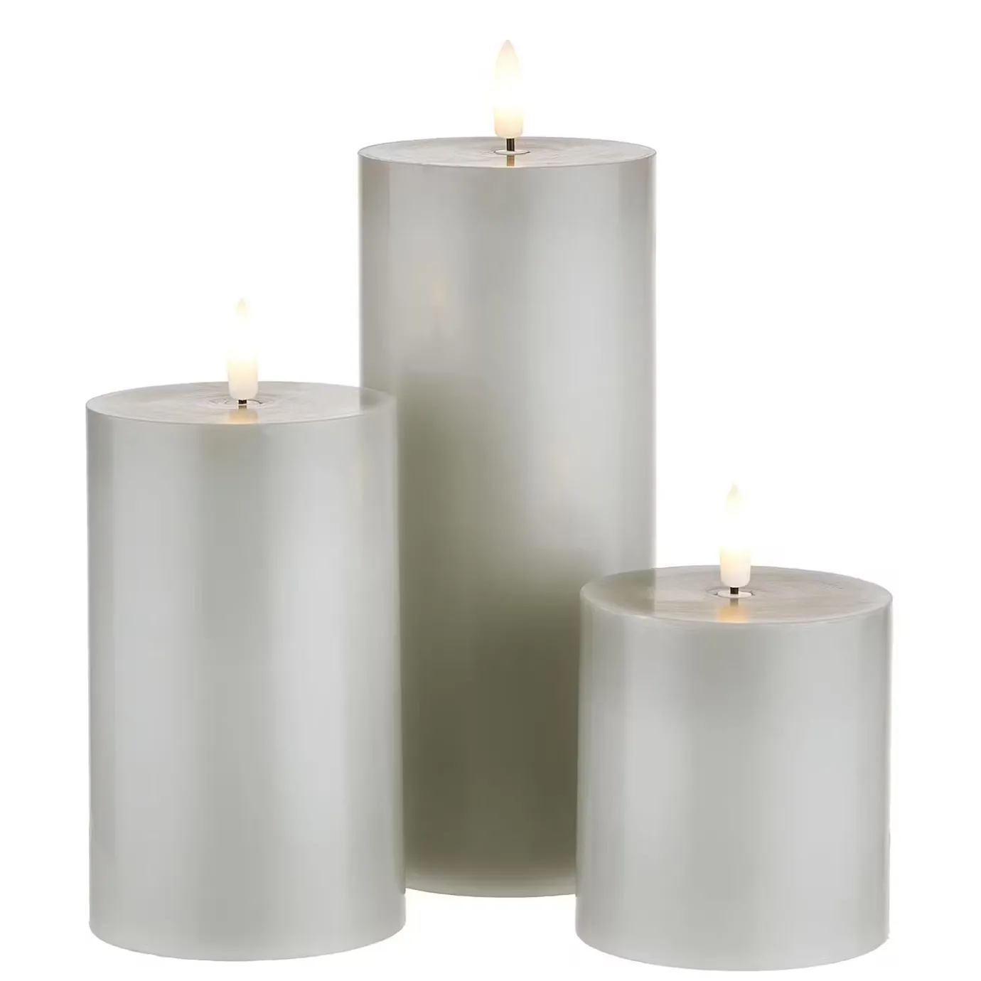 Butlers NORDIC LIGHT LED-Kerzen-Set 4-tlg.- Lichterketten