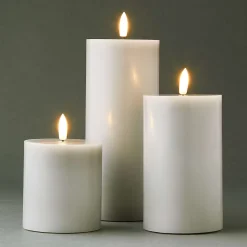 Butlers NORDIC LIGHT LED-Kerzen-Set 4-tlg.- Lichterketten