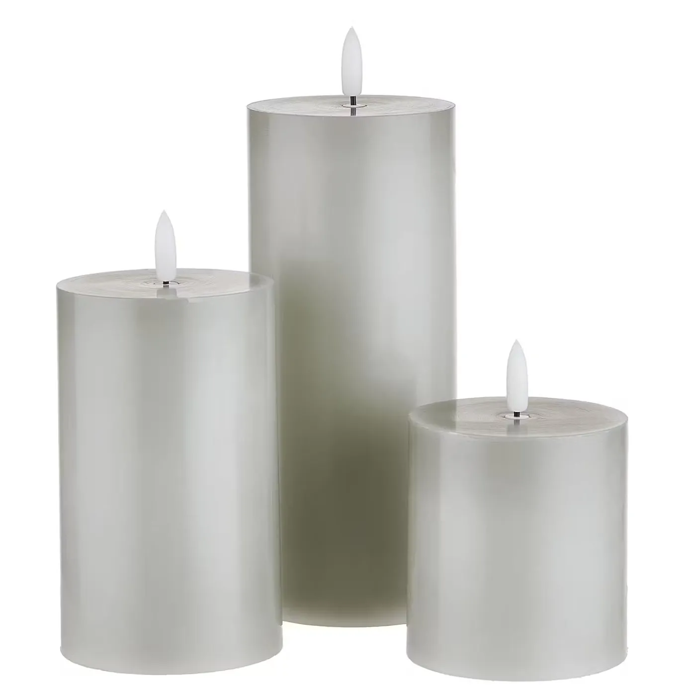 Butlers NORDIC LIGHT LED-Kerzen-Set 4-tlg.- Lichterketten
