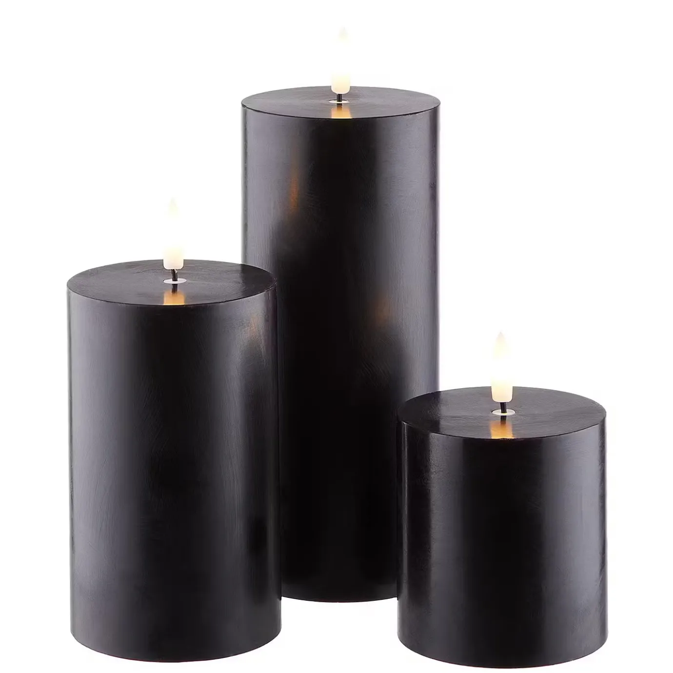 Butlers NORDIC LIGHT LED-Kerzen-Set 4-tlg.- Lichterketten