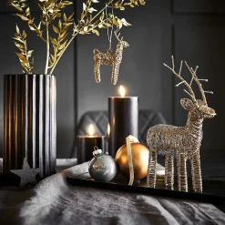 Butlers NORDIC LIGHT LED-Kerzen-Set 4-tlg.- Lichterketten