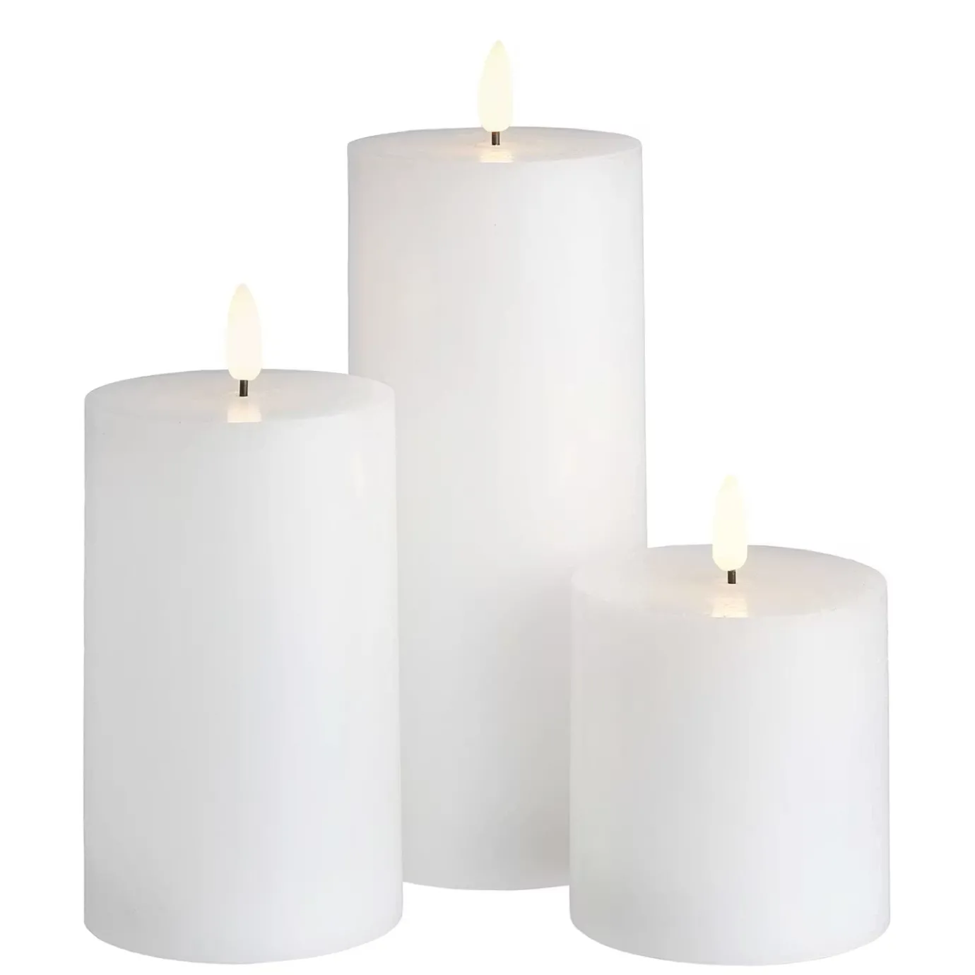 Butlers NORDIC LIGHT LED-Kerzen-Set 4-tlg.- Kerzen