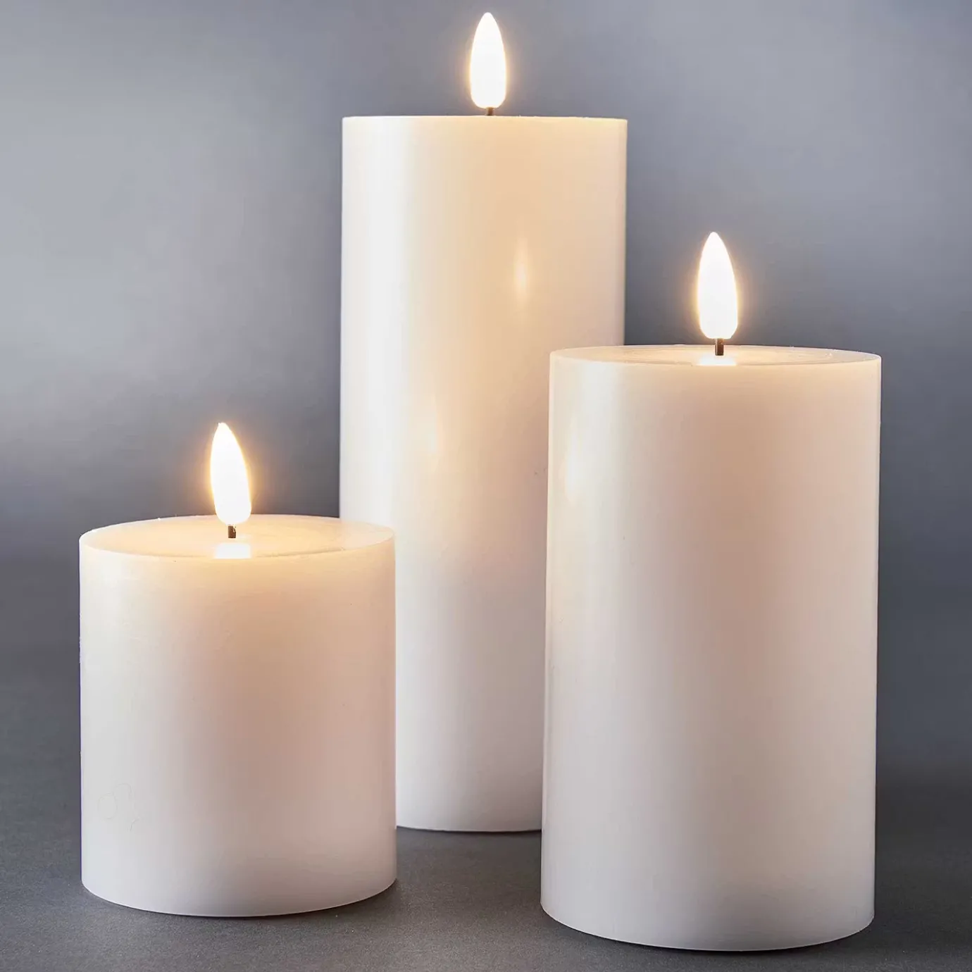 Butlers NORDIC LIGHT LED-Kerzen-Set 4-tlg.- Kerzen