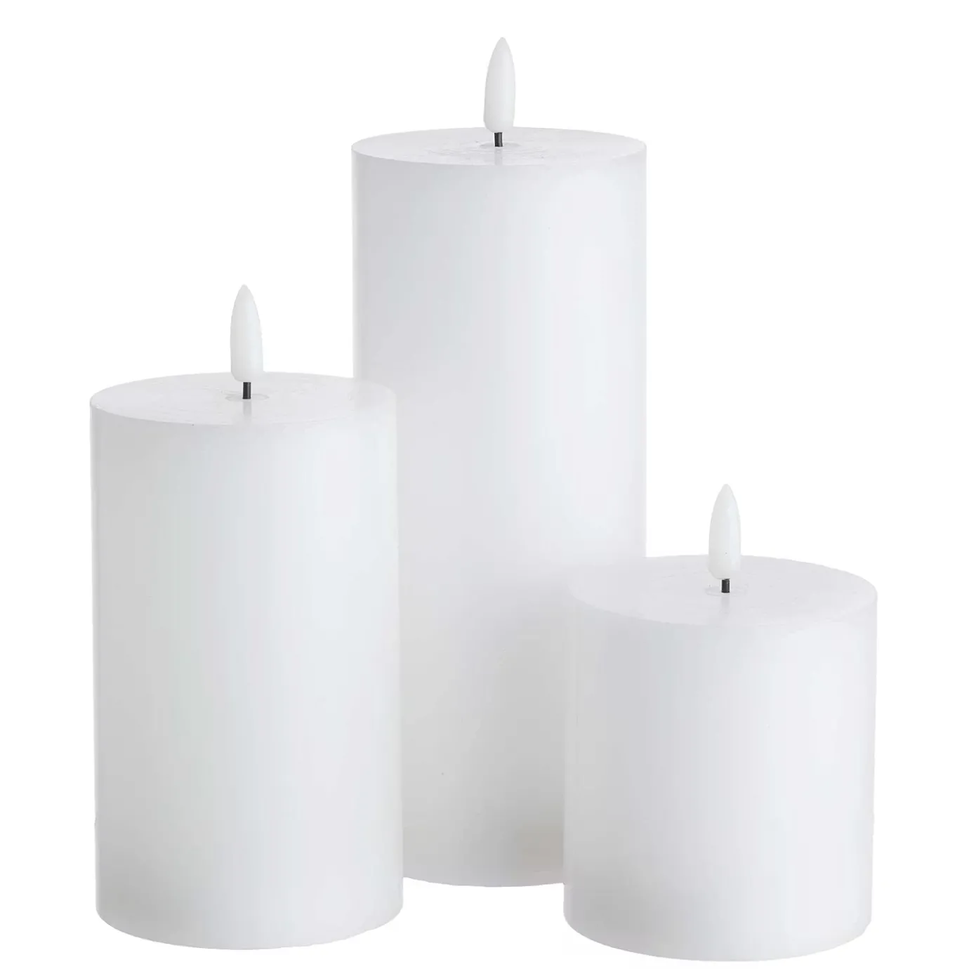 Butlers NORDIC LIGHT LED-Kerzen-Set 4-tlg.- Kerzen