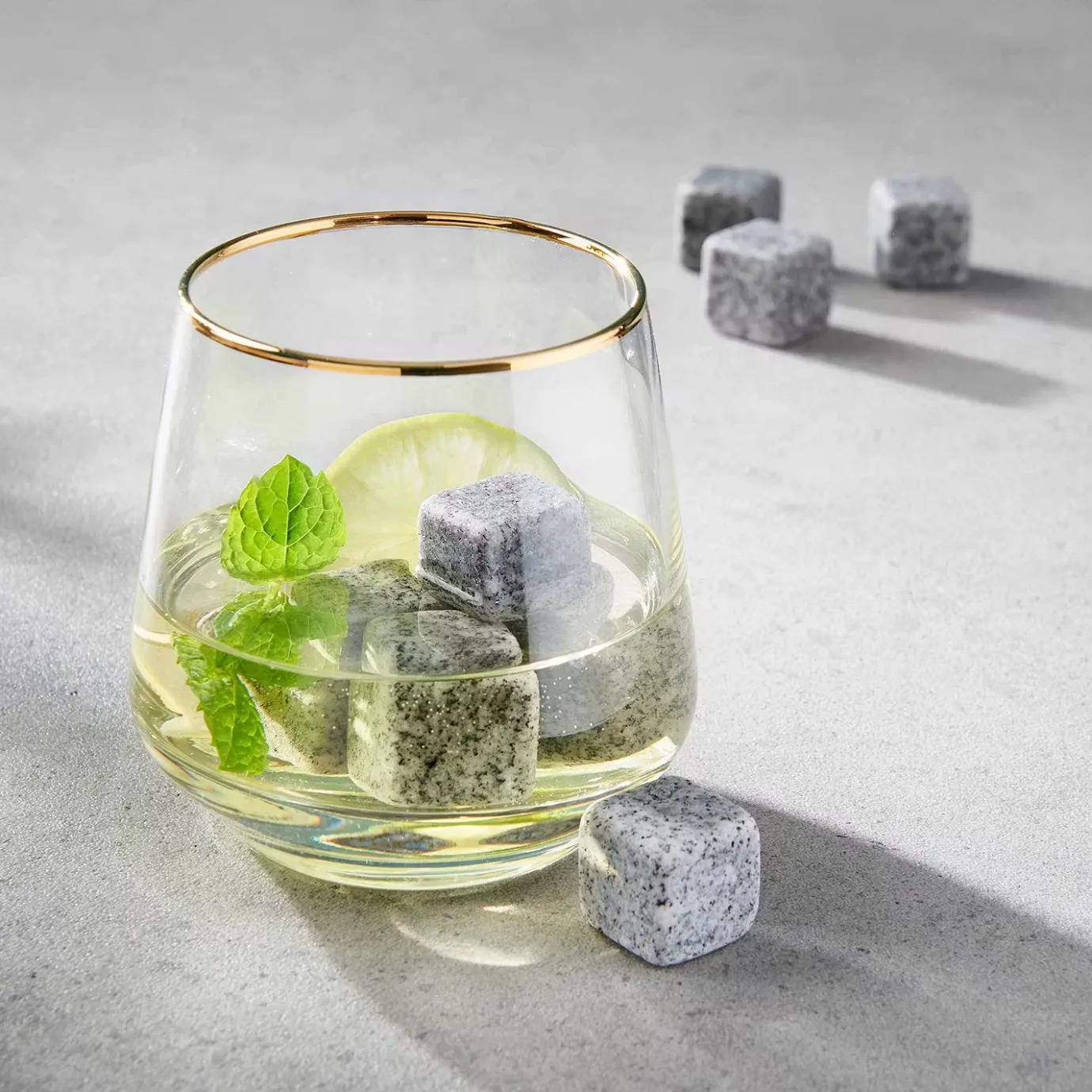 Butlers ON THE ROCKS Kühlsteine- Aufbewahrungsgläser