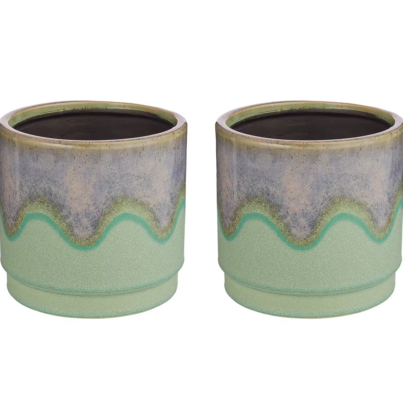Butlers PAINTED Blumenübertopf 2er-Set- Blumentöpfe & Übertöpfe