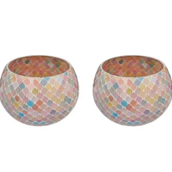 Butlers PASTEL LIGHTS Windlicht 2er-Set- Windlichter|Kerzenhalter & Kerzenständer