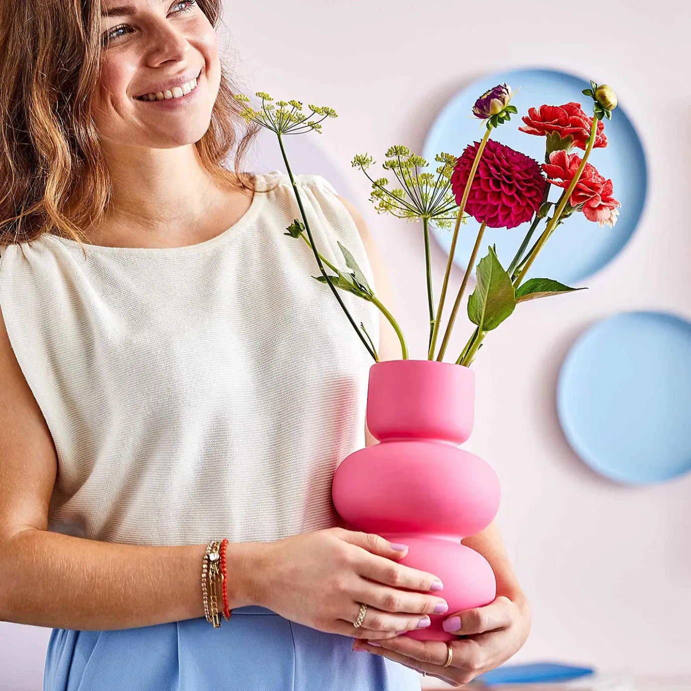 Butlers PINK Vase- Vasen