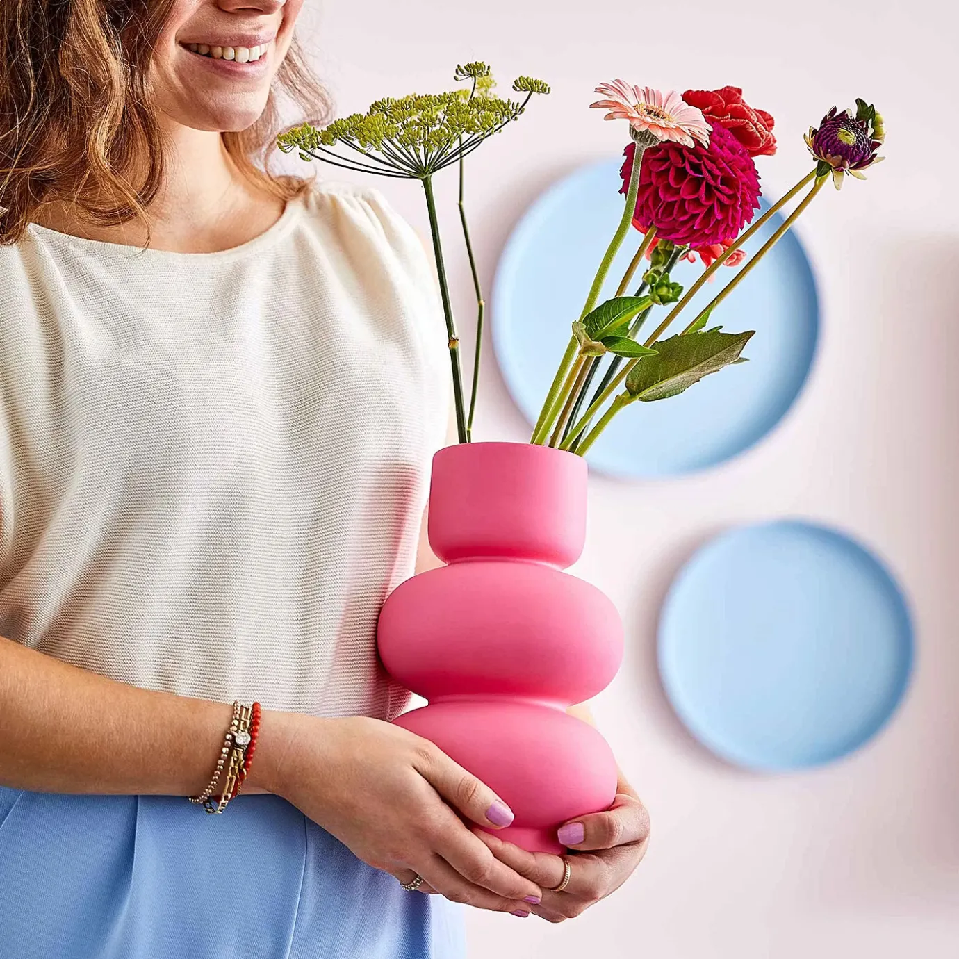Butlers PINK Vase- Vasen