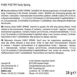 Butlers PURE POETRY Räucherstäbchen Early Spring- Raumdüfte|Raumdüfte & Diffuser