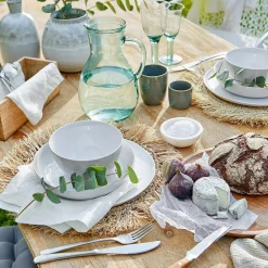 Butlers RAFFIA Platzset 4er-Set- Tischdecken