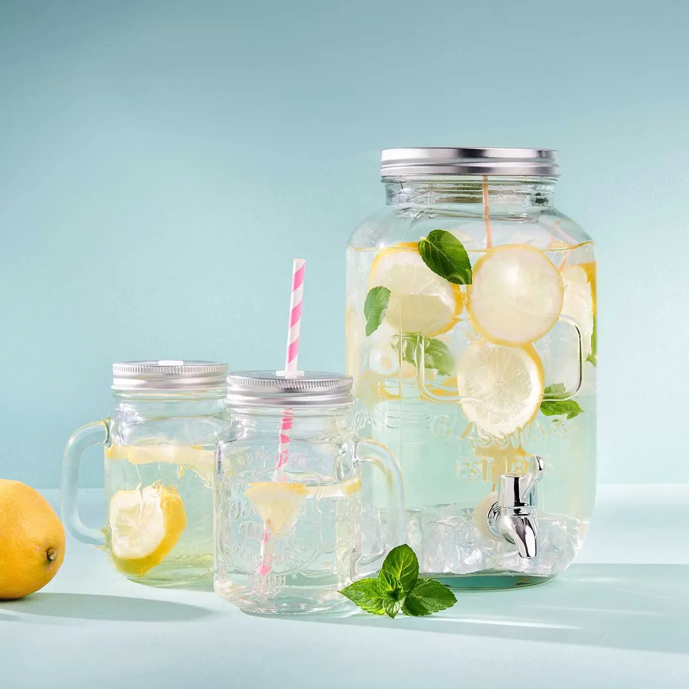 Butlers REFRESH Trinkglas 6er-Set- Wassergläser