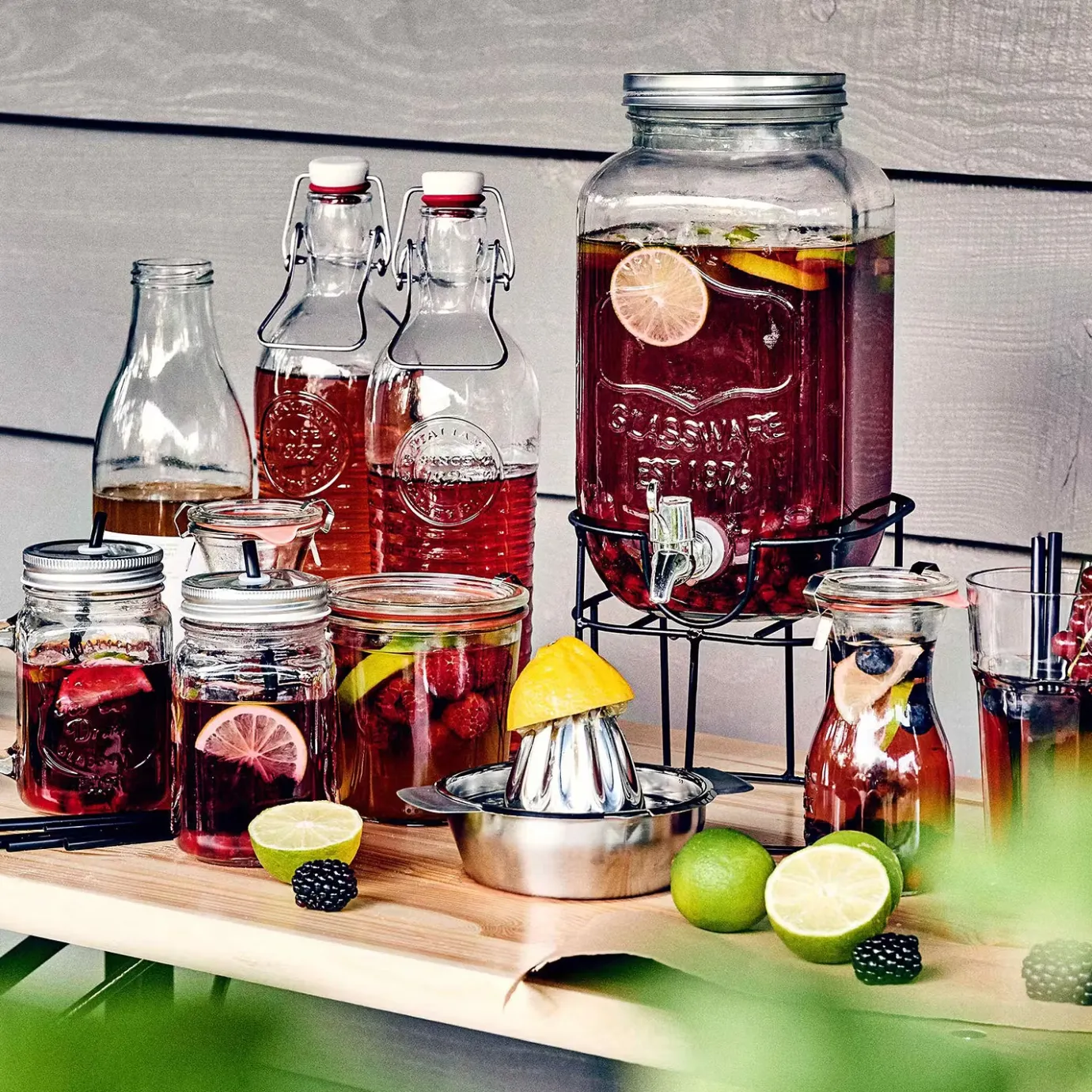 Butlers REFRESH Trinkglas 6er-Set- Wassergläser