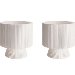 Butlers ROME Blumentopf 2er-Set- Blumentöpfe & Übertöpfe