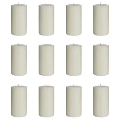 Butlers RUSTIC Stumpenkerze 12er-Set- Kerzen