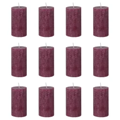 Butlers RUSTIC Stumpenkerze 12er-Set- Kerzen